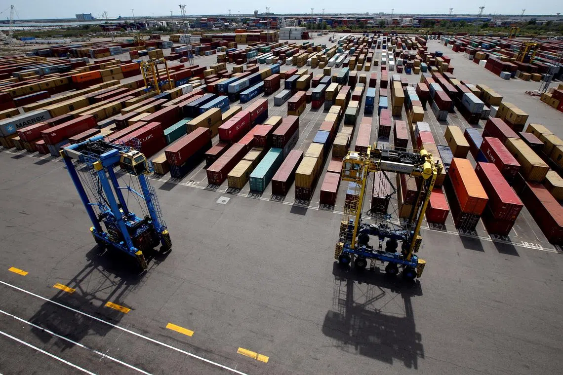 Carbon dioxide emissions from shipping and aviation accounted for roughly 5 per cent of the global total in 2021.
