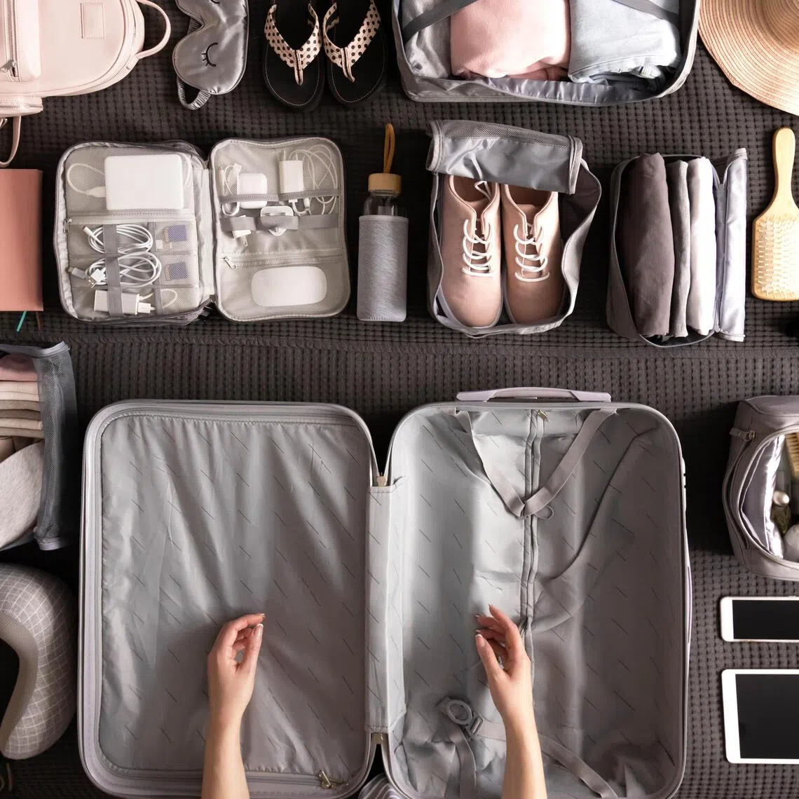 Pack smart and save space for the goods that really matter on holiday with reliable duffel bags, packing cubes and more. 
