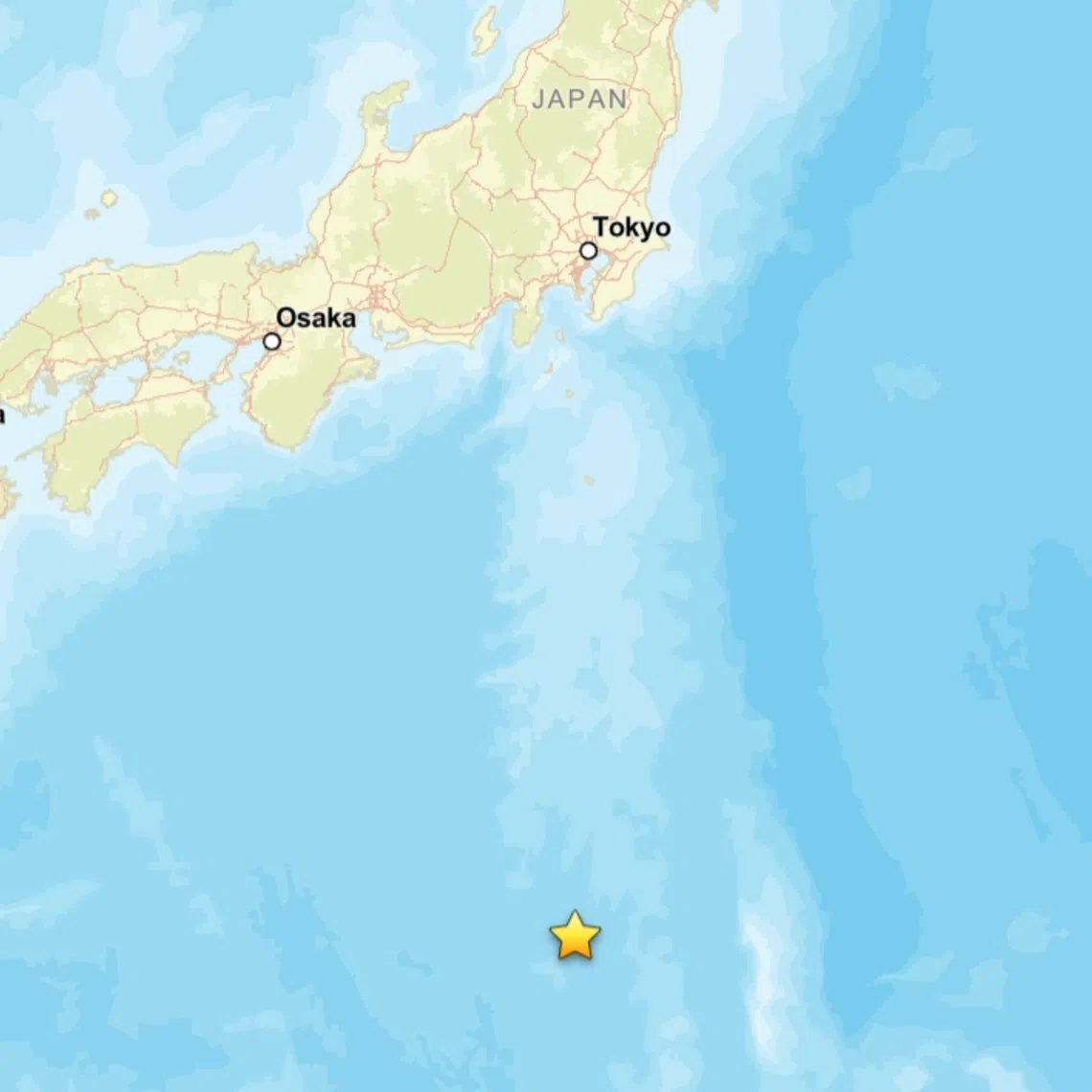The quake, which registered 3 on Japan’s seismic intensity scale of 7 in parts of the islands, originated to the west of the group at a depth of about 470km.