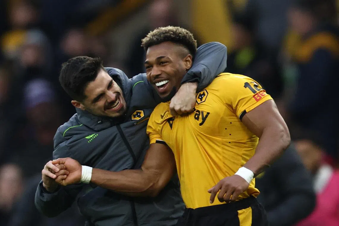 Adama Traore made no mistake with his finish when the ball was parried into his path by Tottenham's goalkeeper.