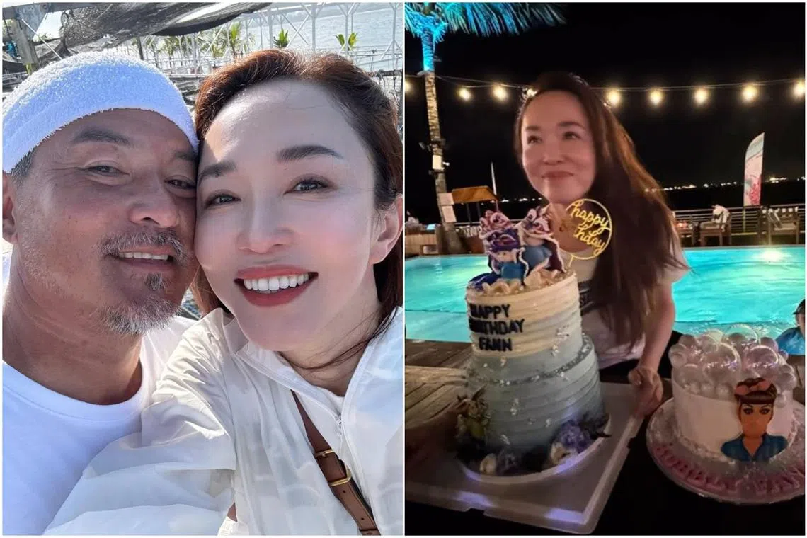 Fann Wong, who turned 53 on Jan 27, shared on social media on Jan 28 a video of the occasion.