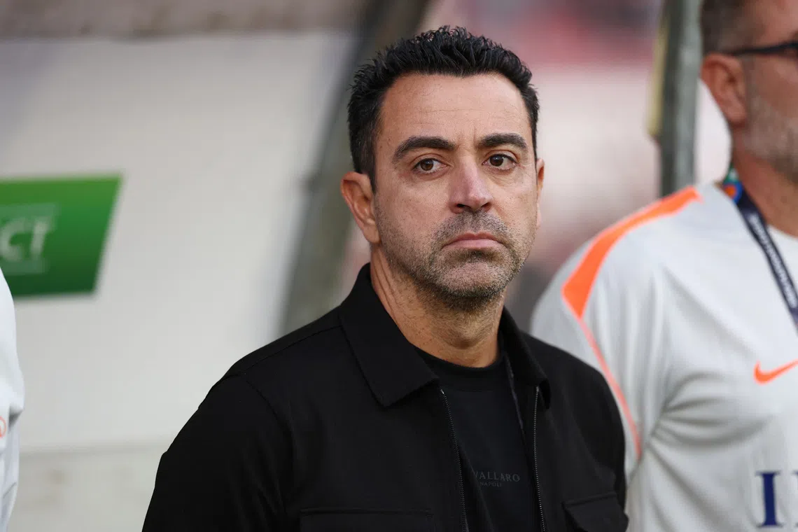 Soccer Football - Nations League - Group A2 - Serbia v Netherlands - Stadion Rajko Mitic, Belgrade, Serbia - September 27, 2026 Netherlands coach Xavi Hernandez before the match REUTERS/Marko Djurica