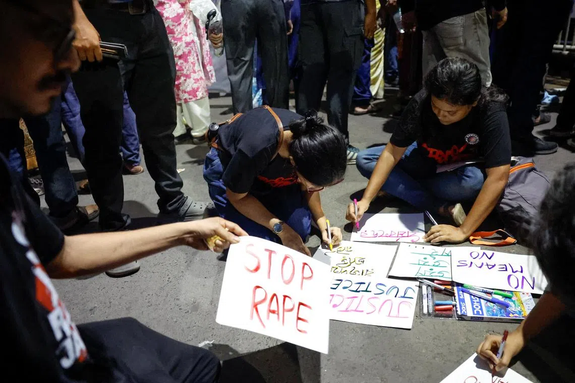 The discovery of the doctor’s bloodied body at a government hospital in the eastern city of Kolkata on Aug 9 sparked nationwide anger at the chronic issue of violence against women.