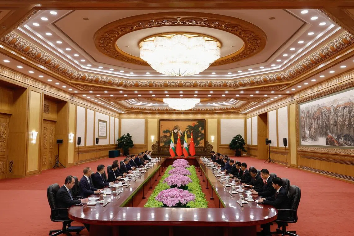 China, Myanmar pledge mutual support in joint statement