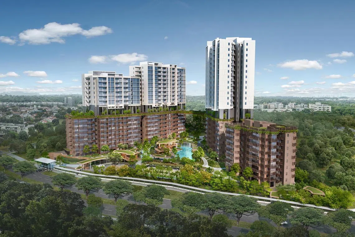 A total of 298 units of Lentor Hills Residences were sold during its launch weekend.