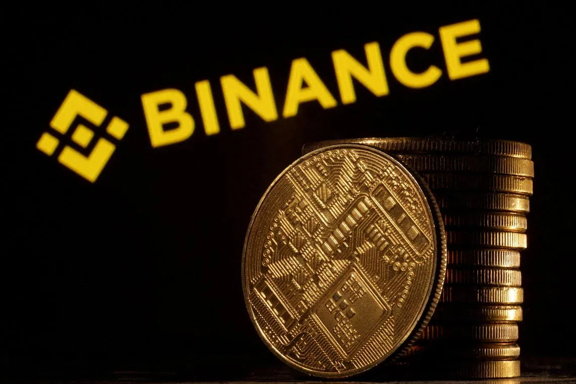 FILE PHOTO: FILE PHOTO: Binance logo is seen in this illustration taken March 31, 2023. REUTERS/Dado Ruvic/Illustration/File Photo/File Photo