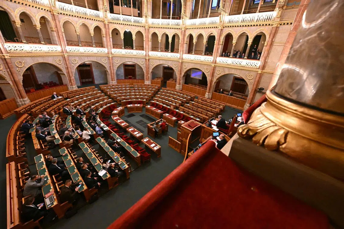Hungary is the only Nato member that has not approved Sweden’s application to join the alliance.
