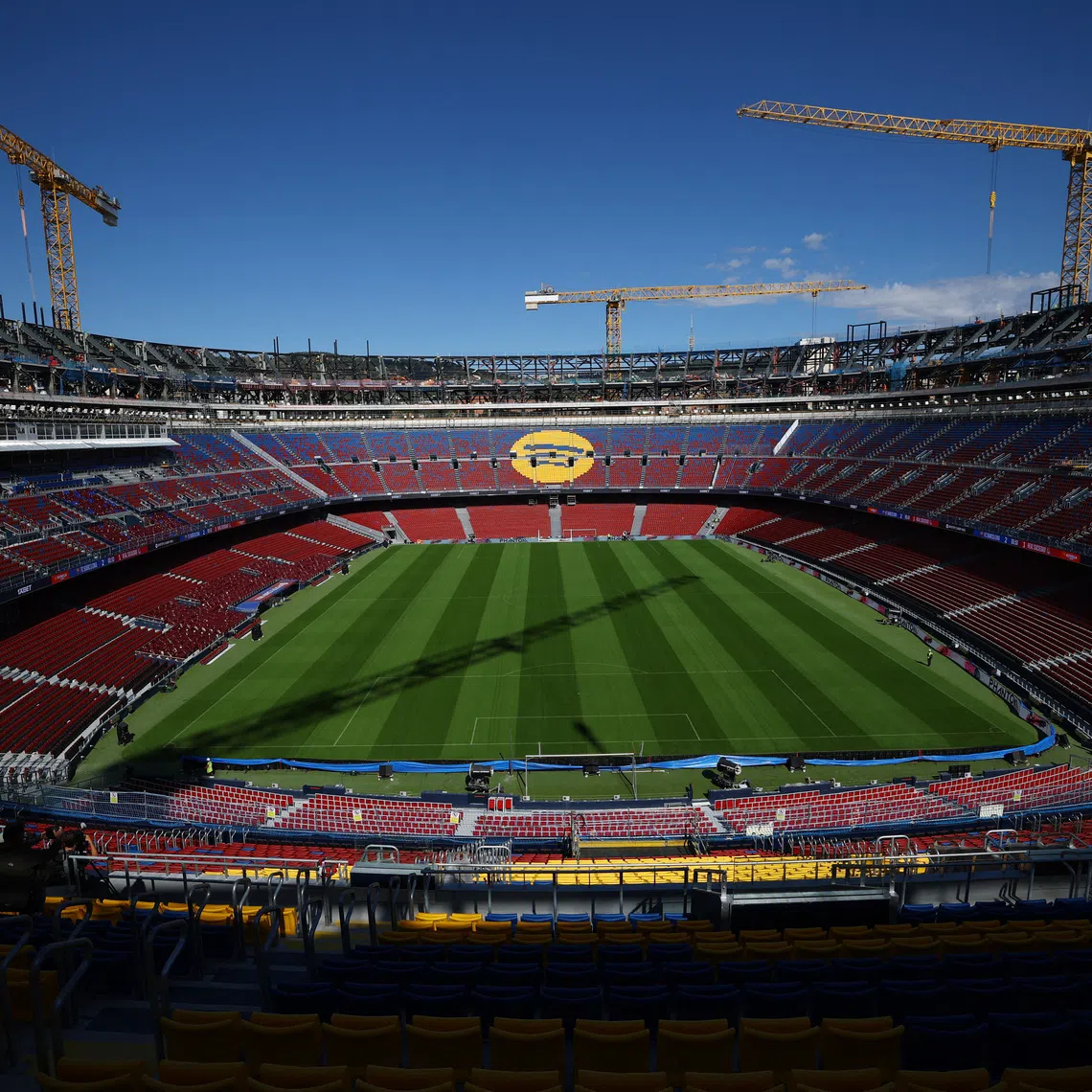 The stadium was supposed to reopen in November 2024 but the date has been pushed back several times.