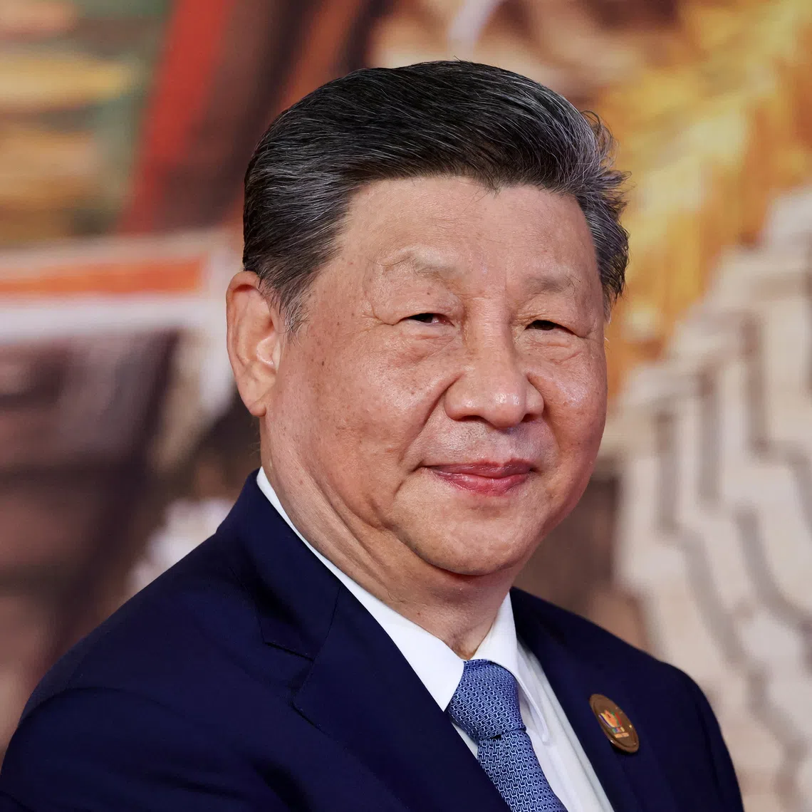 China’s President Xi Jinping at the BRICS summit in New Delhi on Sept 12.