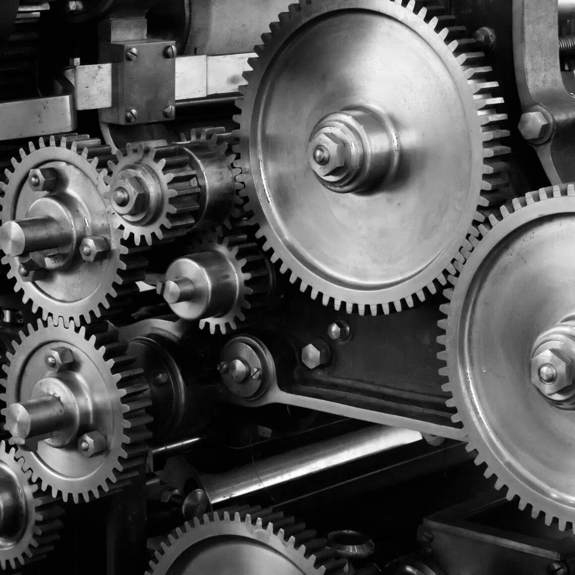 His workmates who saw the incident quickly switched off the machine before getting him out.