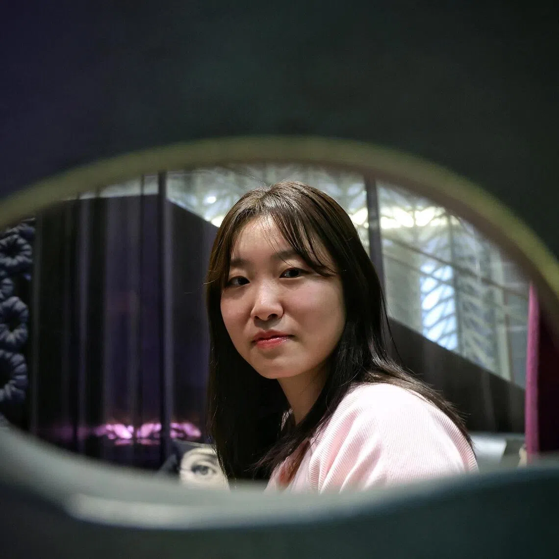 Profile of best-selling South Korean author Miye Lee, on the occasion of her new book Break Room, at Rendezvous Hotel on Sept 11, 2025.