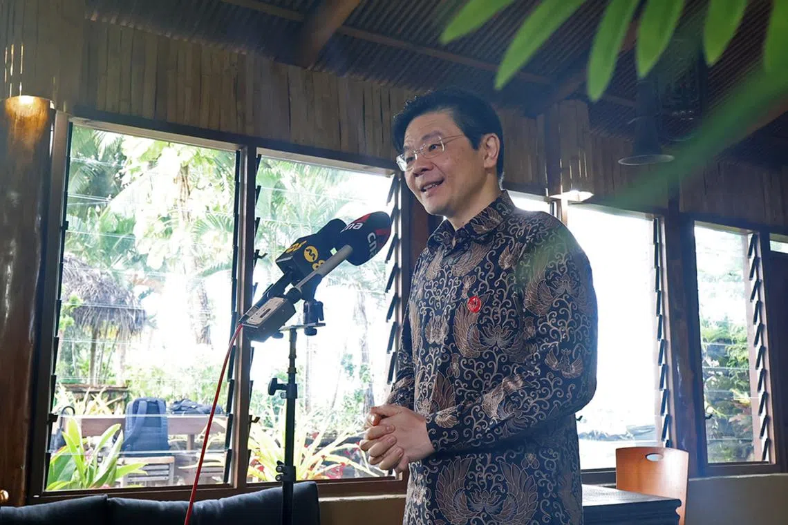 PM Lawrence Wong said Singapore is keen to make more friends and find new ways of working together.