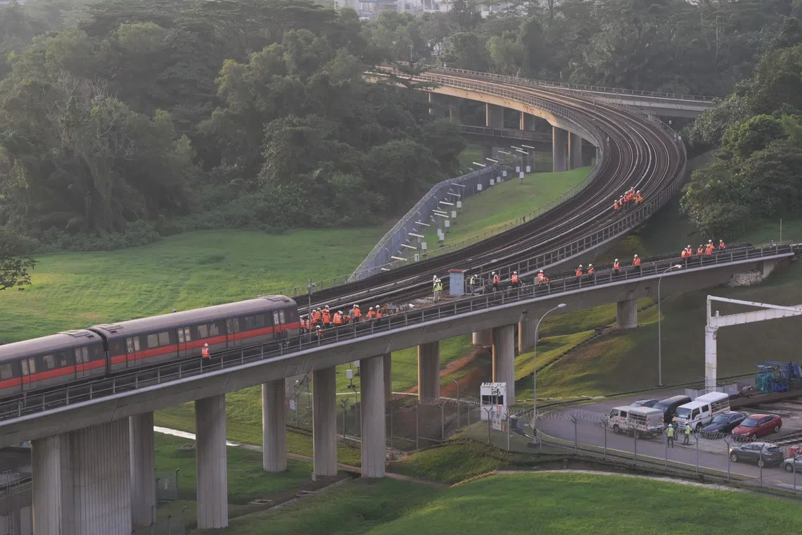 The axle box was at the centre of a major six-day rail disruption on the East-West Line in September 2024.