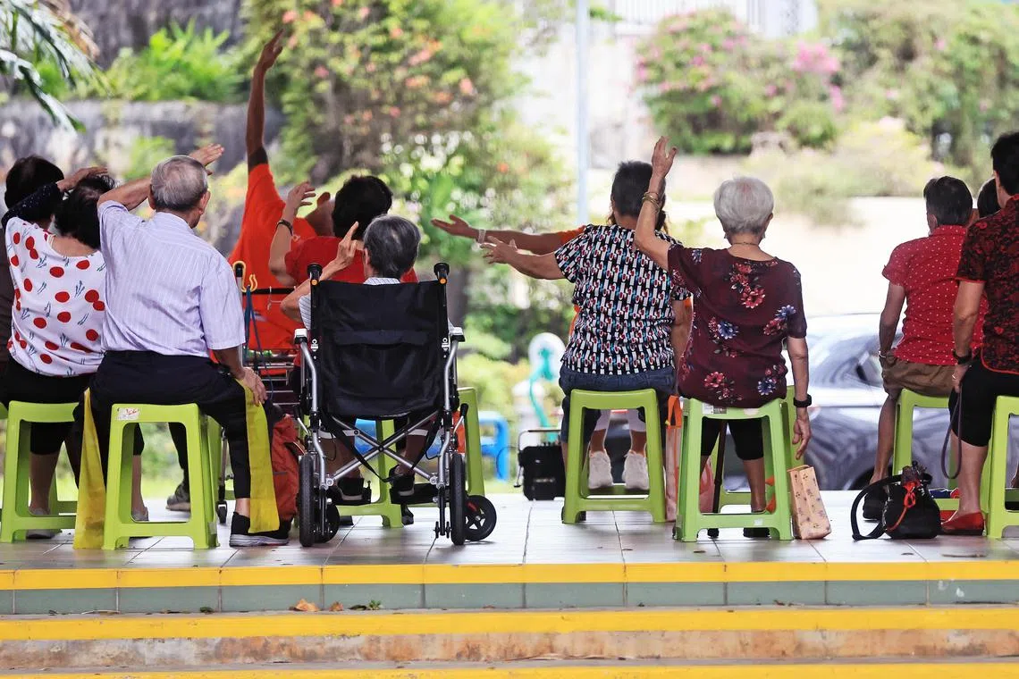 The dementia prevention community programme will be rolled out to 14 active ageing centres by 2029.