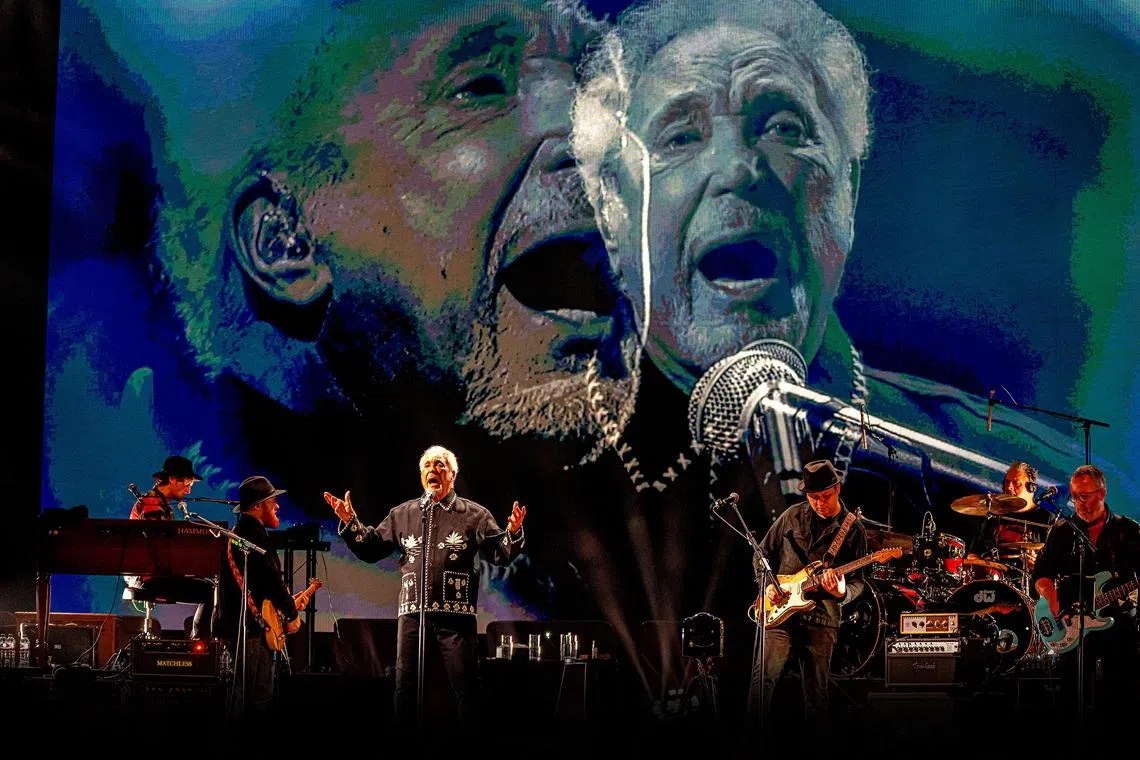 Tom Jones, 83. is still touring the world and has no plans to retire.