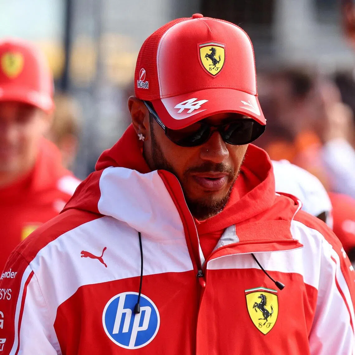 Lewis Hamilton was frustrated at being held up behind Ferrari teammate Charles Leclerc during the Dutch Grand Prix on Aug 23.