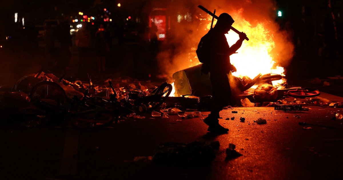 ‘How can French people do this to France?’: Macron denounces violence as France hit by new clashes