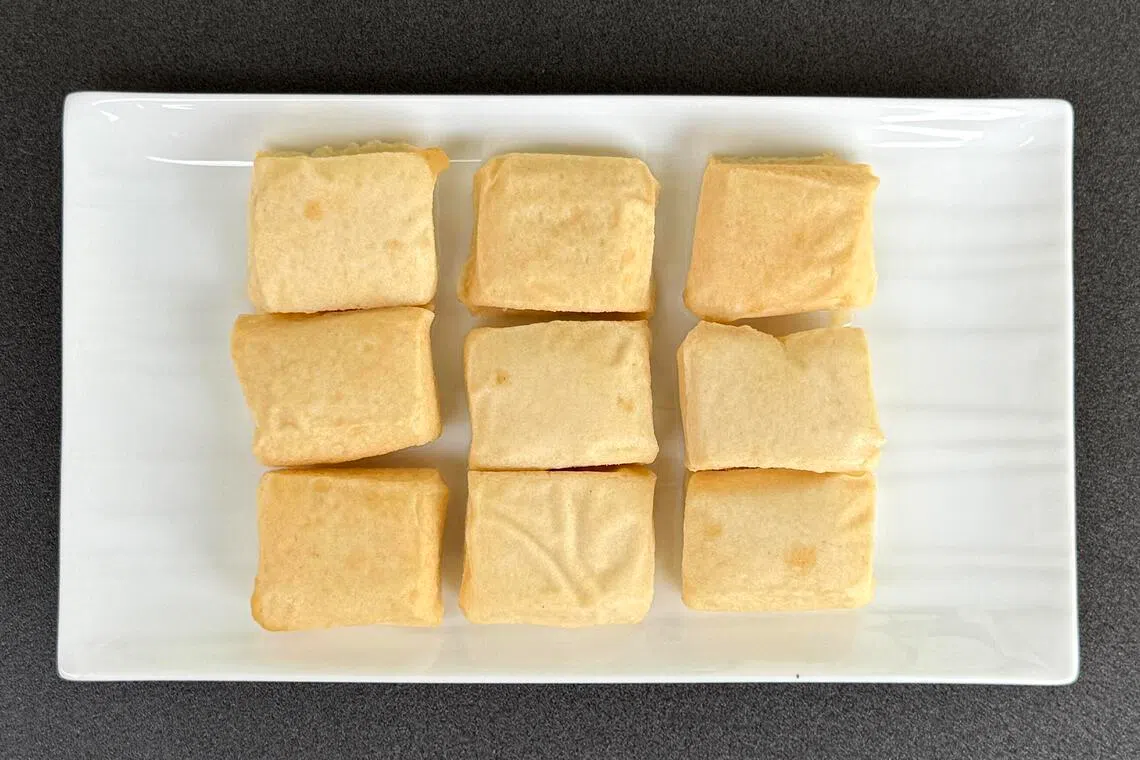 Tofu de bacalhau do Atlântico norueguês do Song Fish's The Seafood Marketplace.