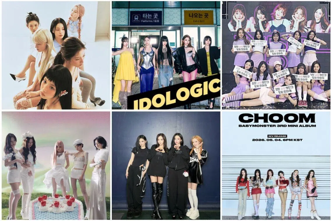 Six major girl groups set to return in May with new releases.