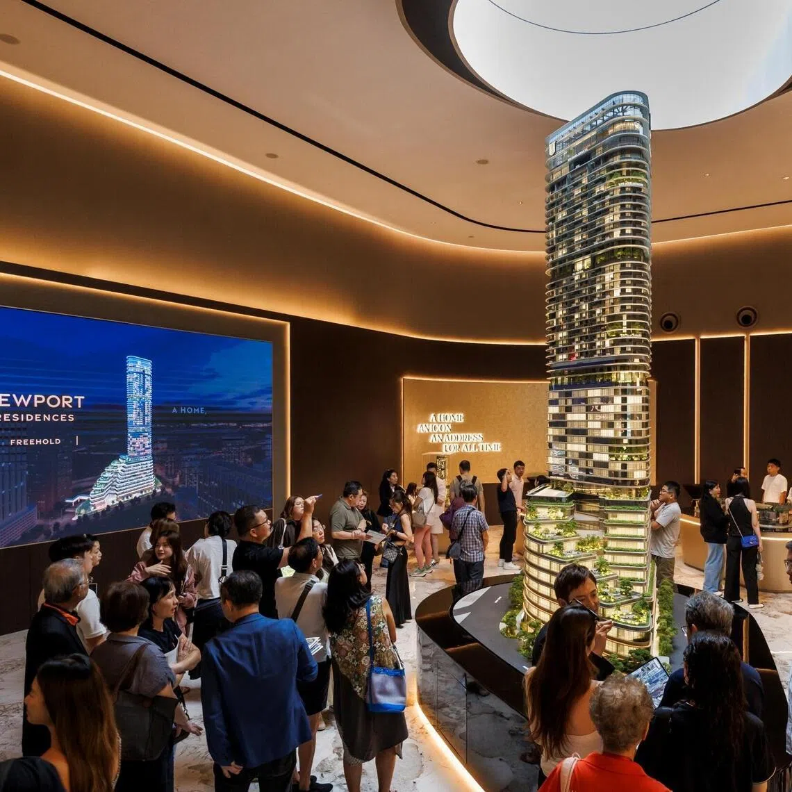 Excluding the development’s super penthouse, the project was priced at an average of $3,370 per square foot.