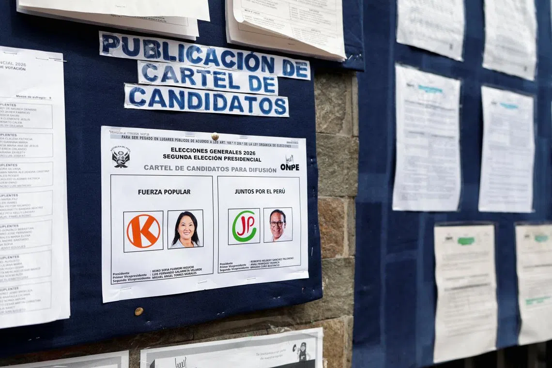 Peru votes in tight presidential run-off in test of Latin Am