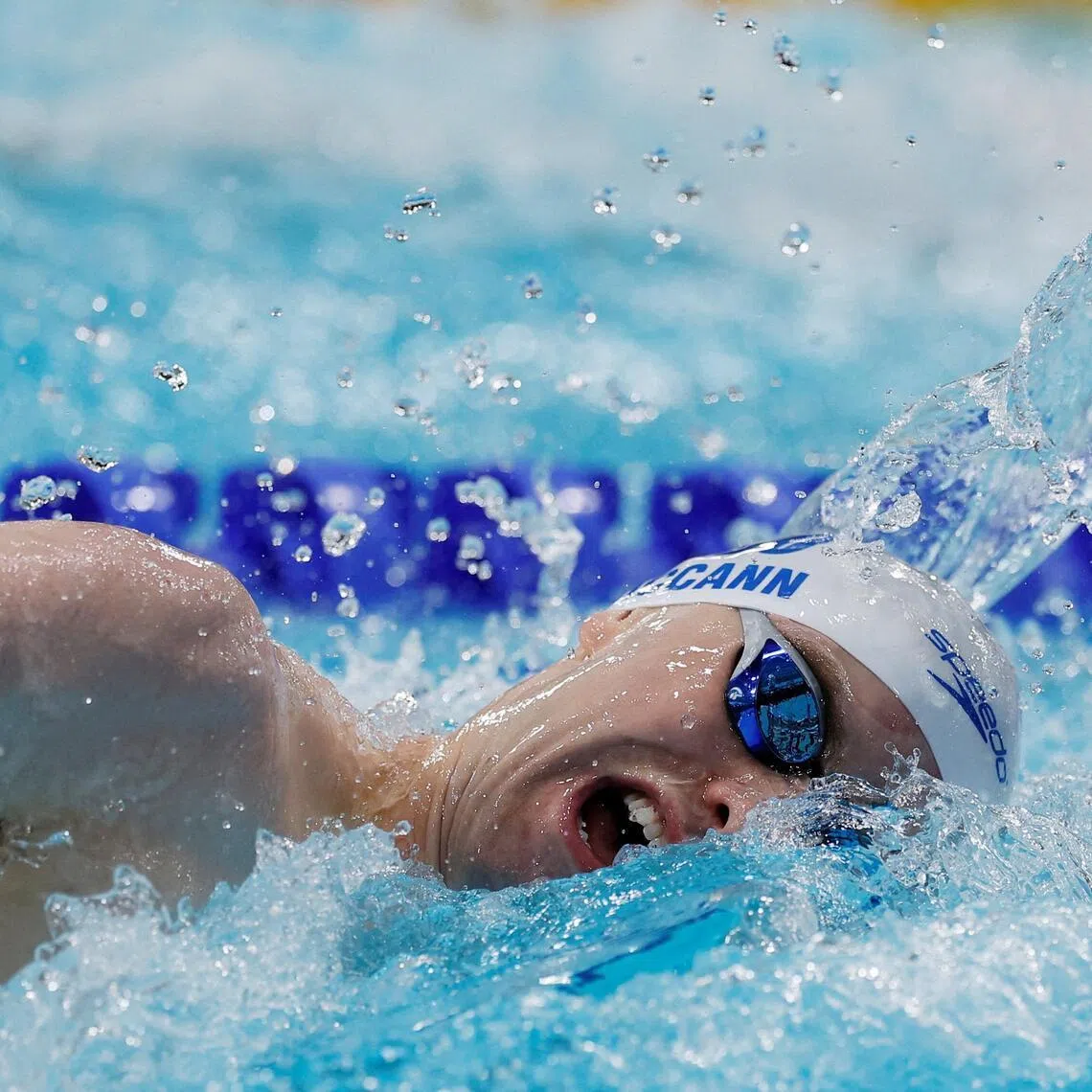 Scotland’s Sean McCann in action during heat 3 of the men’s 400m freestyle event at the Commonwealth Games in Glasgow on July 25..