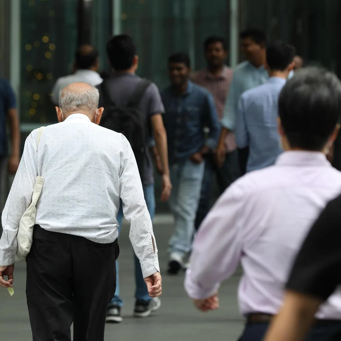 Over the past five years, labour force participation among residents in their 60s has edged up, from around 58 per cent to nearly 60 per cent. Among those in their 50s, it rose from 79 per cent to 82 per cent.