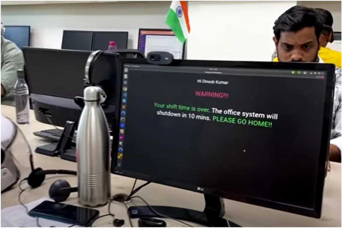 Softgrid Computers’ software is equipped with a notification system that kicks in the moment an employee’s shift is over.