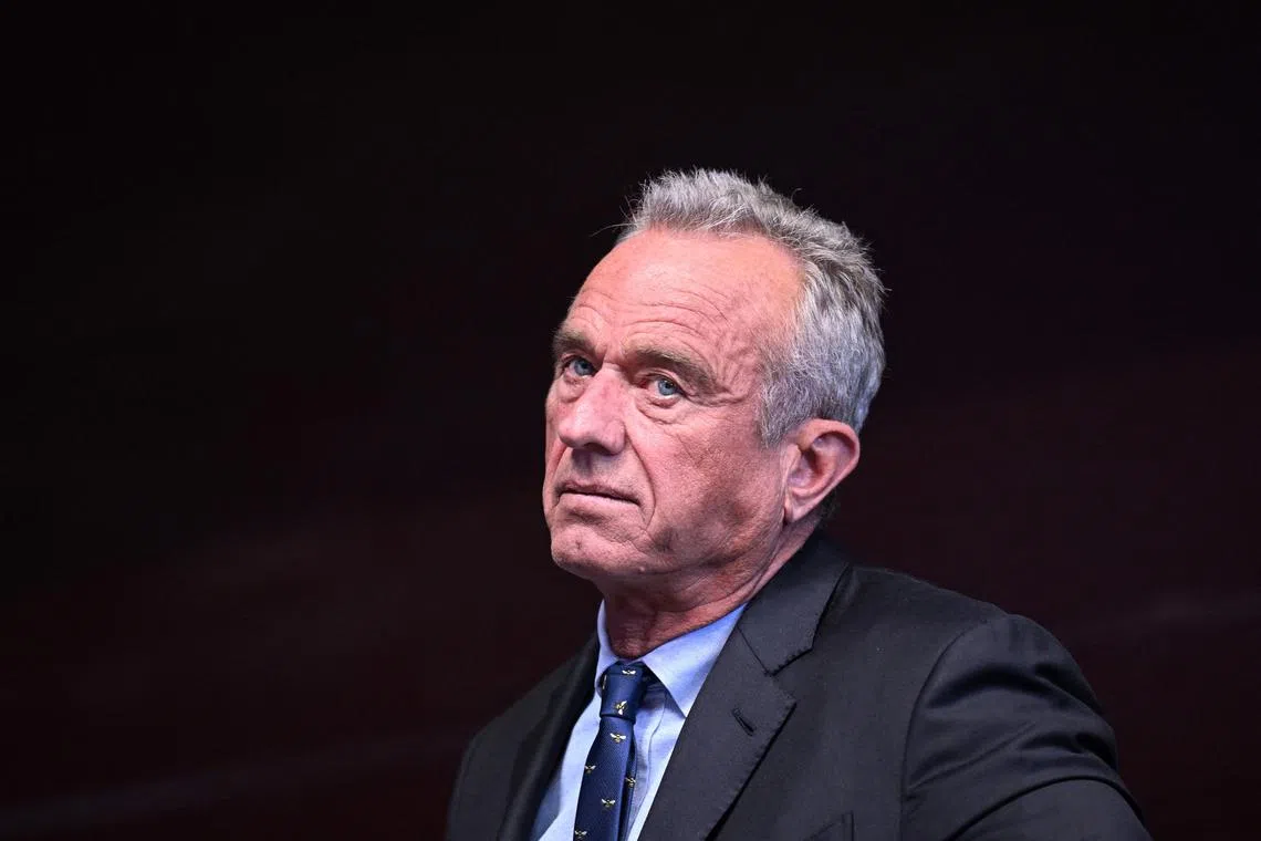 Independent presidential candidate Robert F. Kennedy Jr believes he may have been attacked by a worm that ate part of his brain and then died inside his head, US media reported on May 8, 2024.