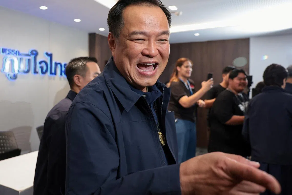 Thailand PM Anutin consolidates power with dominating election win