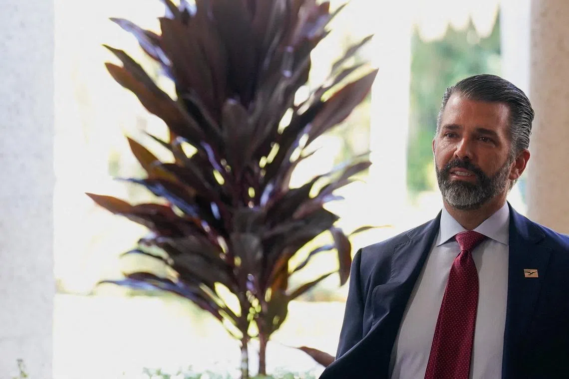 Mr Donald Trump Jr. travelled to the Serb Republic’s de facto capital, Banja Luka, as the guest of ousted pro-Russian leader Milorad Dodik's son Igor.