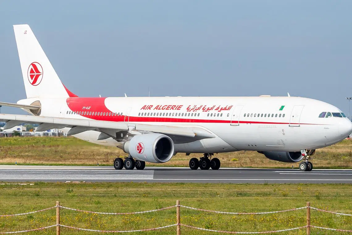 The man, believed to be in his 20s, was found during technical checks after the Air Algerie flight landed at Paris’ Orly airport.