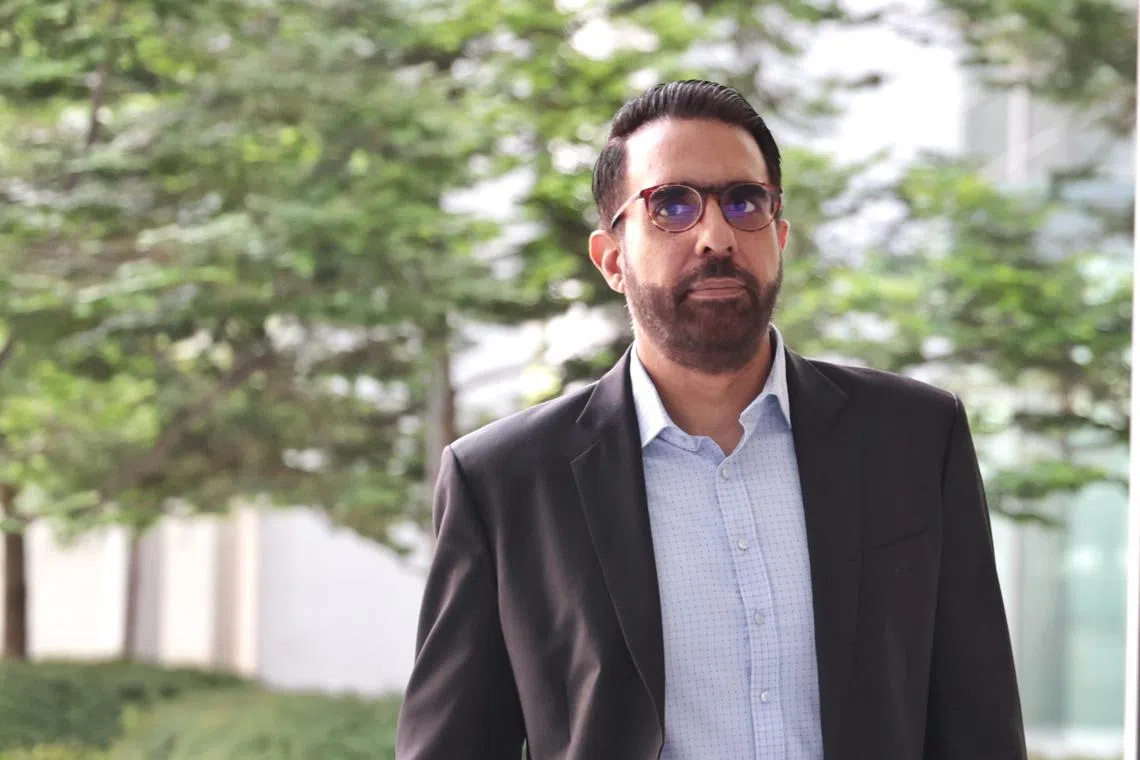 Workers’ Party chief Pritam Singh arriving for his trial on Nov 7.