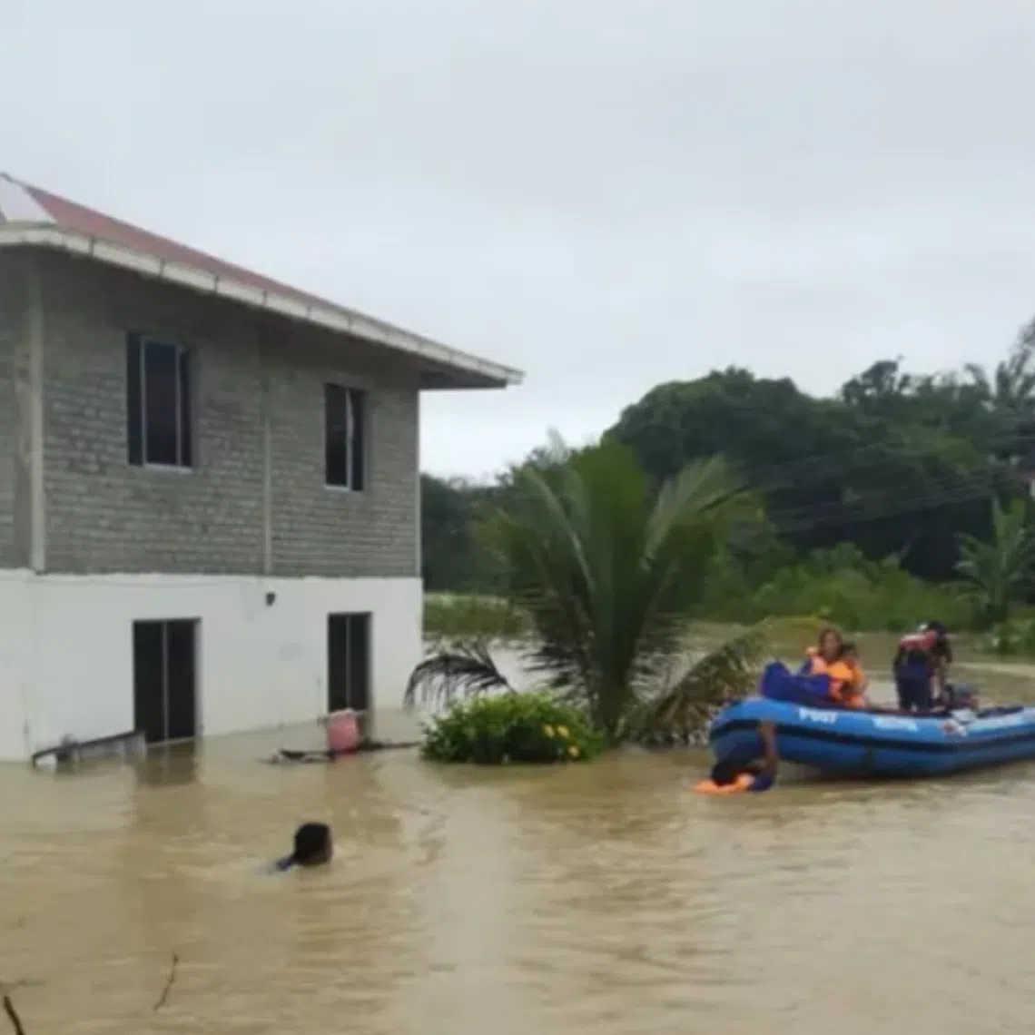 Authorities said evacuations were ongoing as river levels in several areas continued to rise following persistent rainfall since Feb 19.