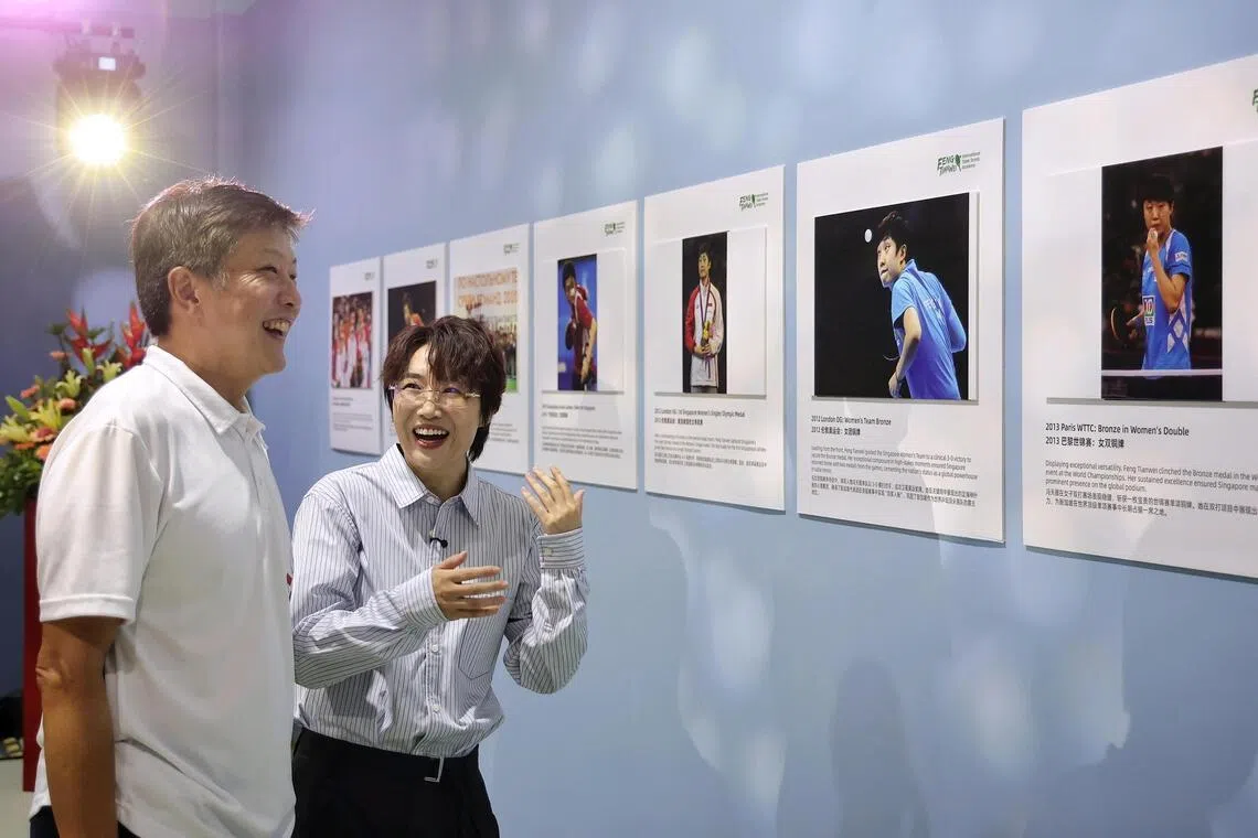 Never a doubt over her loyalty as Olympic medallist Feng Tianwei launches table tennis academy