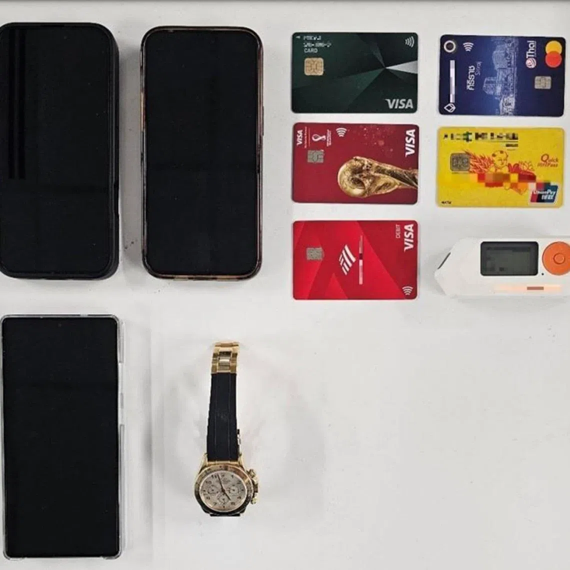 Court documents stated that the tampered bank cards had embedded chips that originally came from stolen American Express (Amex) cards.
