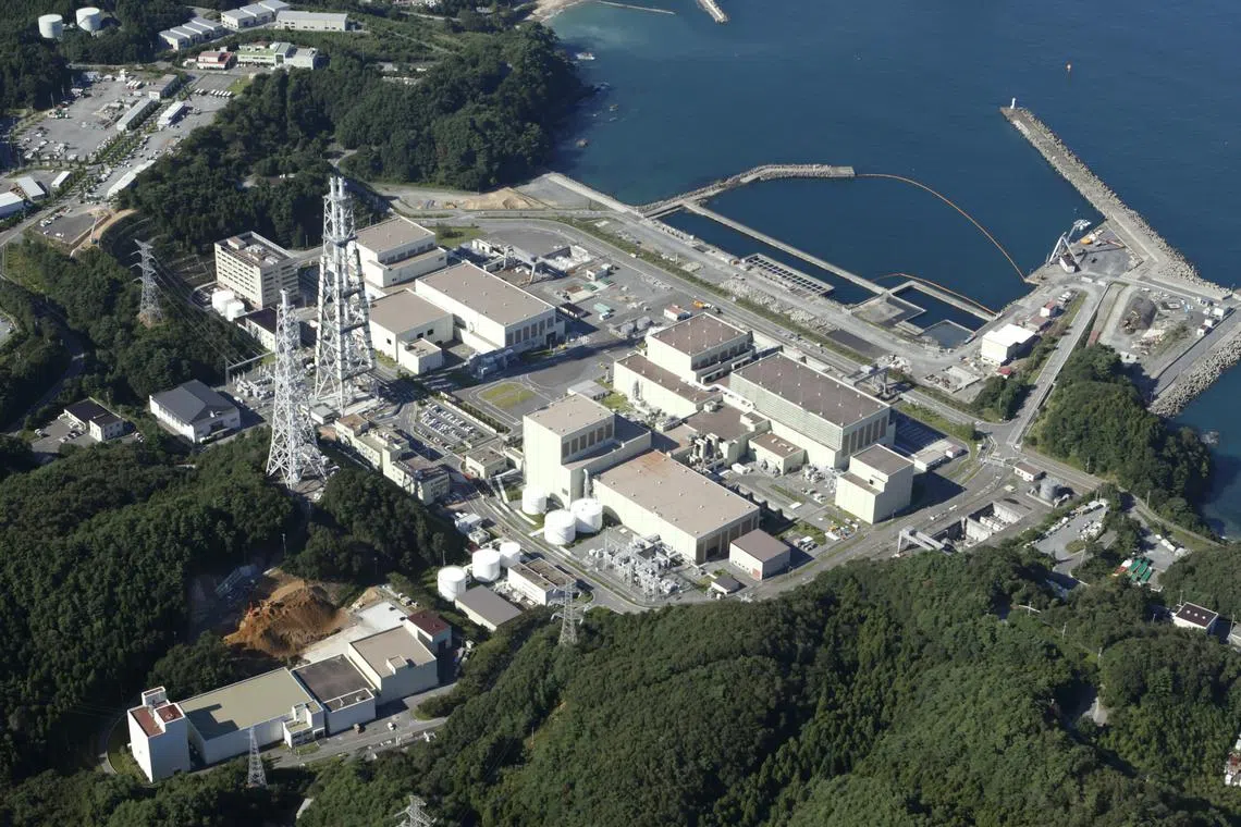 FILE PHOTO: Tohoku Power Electric Co.'s Onagawa Nuclear Power Plant is seen in Onagawa town, Miyagi Prefecture, September 7, 2011. REUTERS/Issei Kato/File Photo