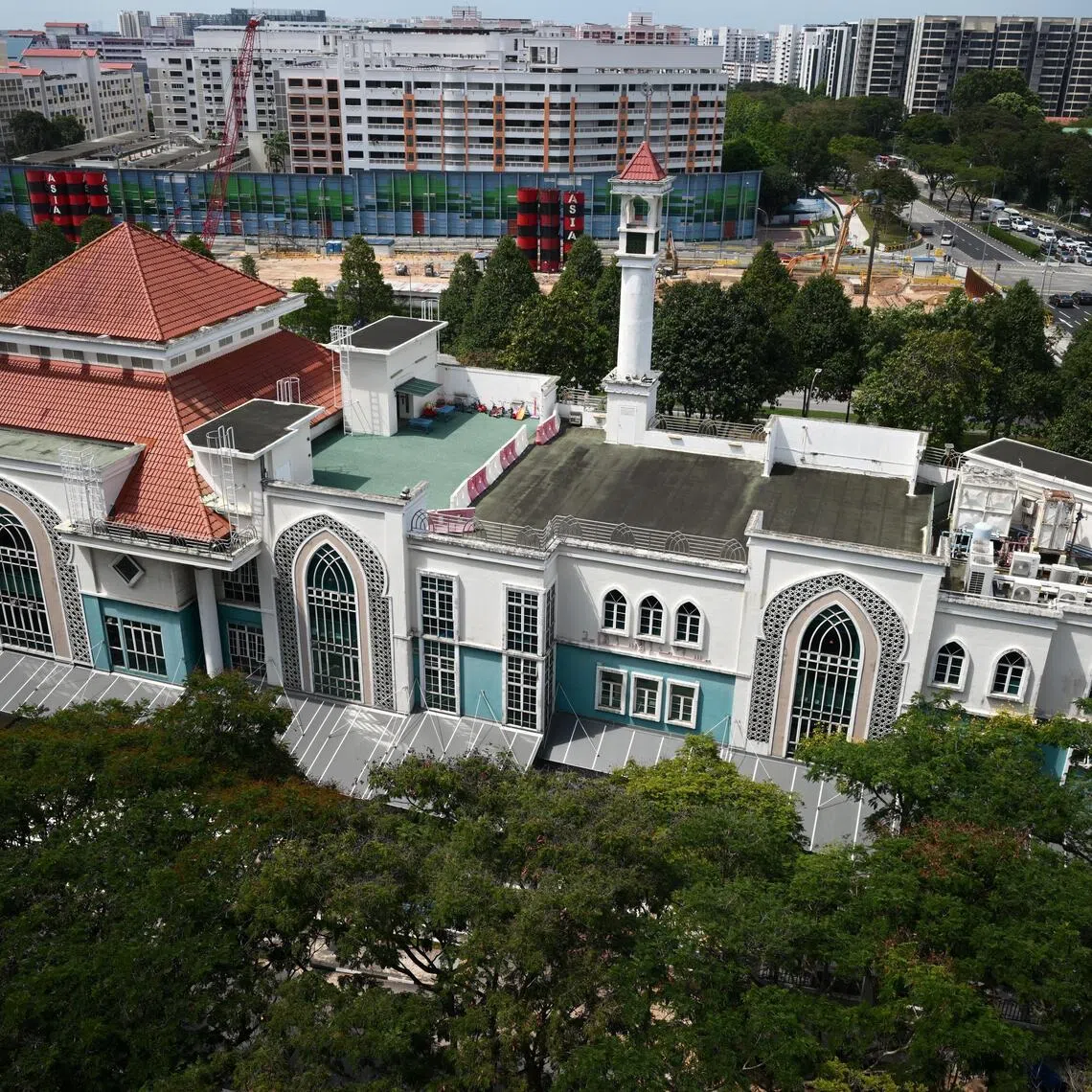 ST20250925_202588100934 Kua Chee Siong/ ajmosque25/

Generic pix of the Al-Istiqamah mosque, located at Serangoon North Avenue 2, on Sep 25, 2025.