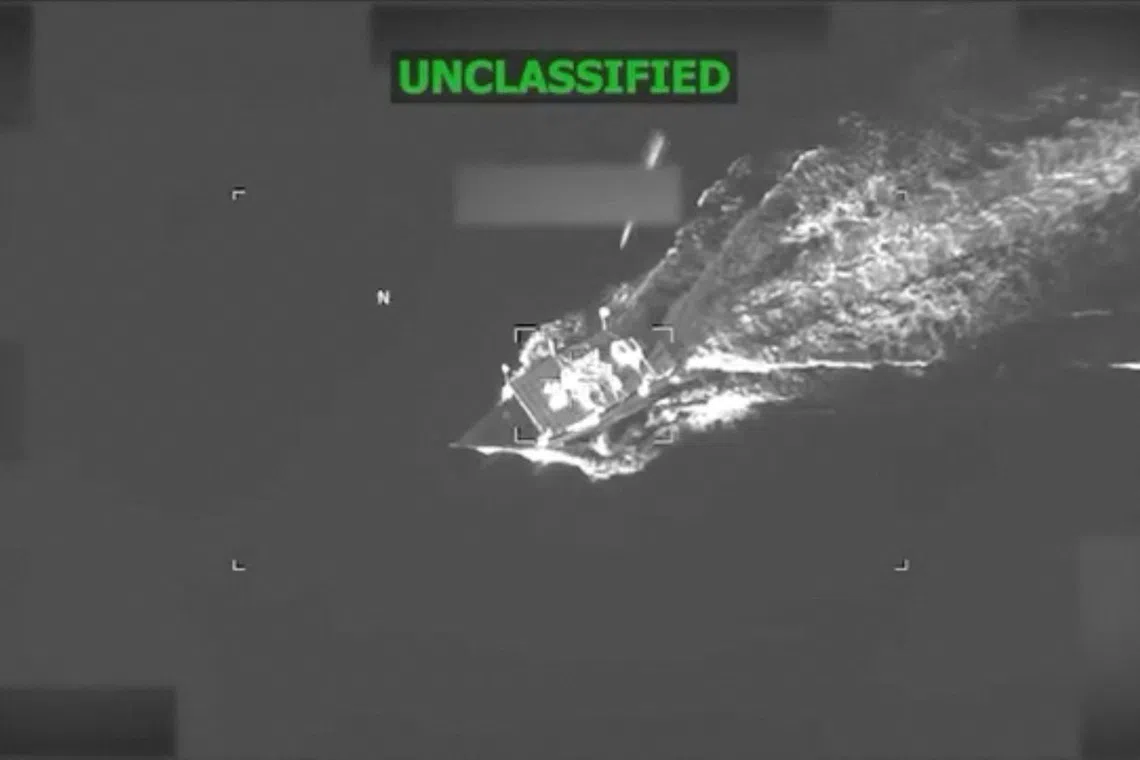 US says it killed four in strike on vessel in the Caribbean