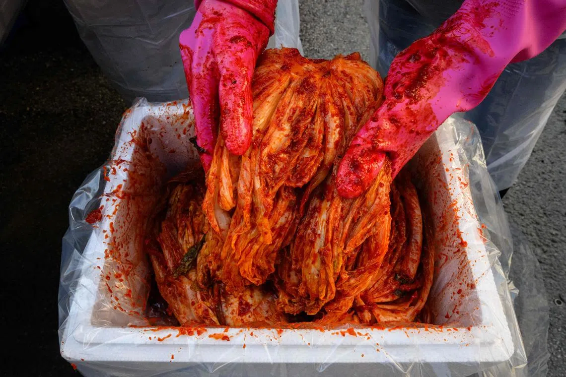 Japan was the top importer of kimchi in 2023, accounting for 20,173 tonnes.