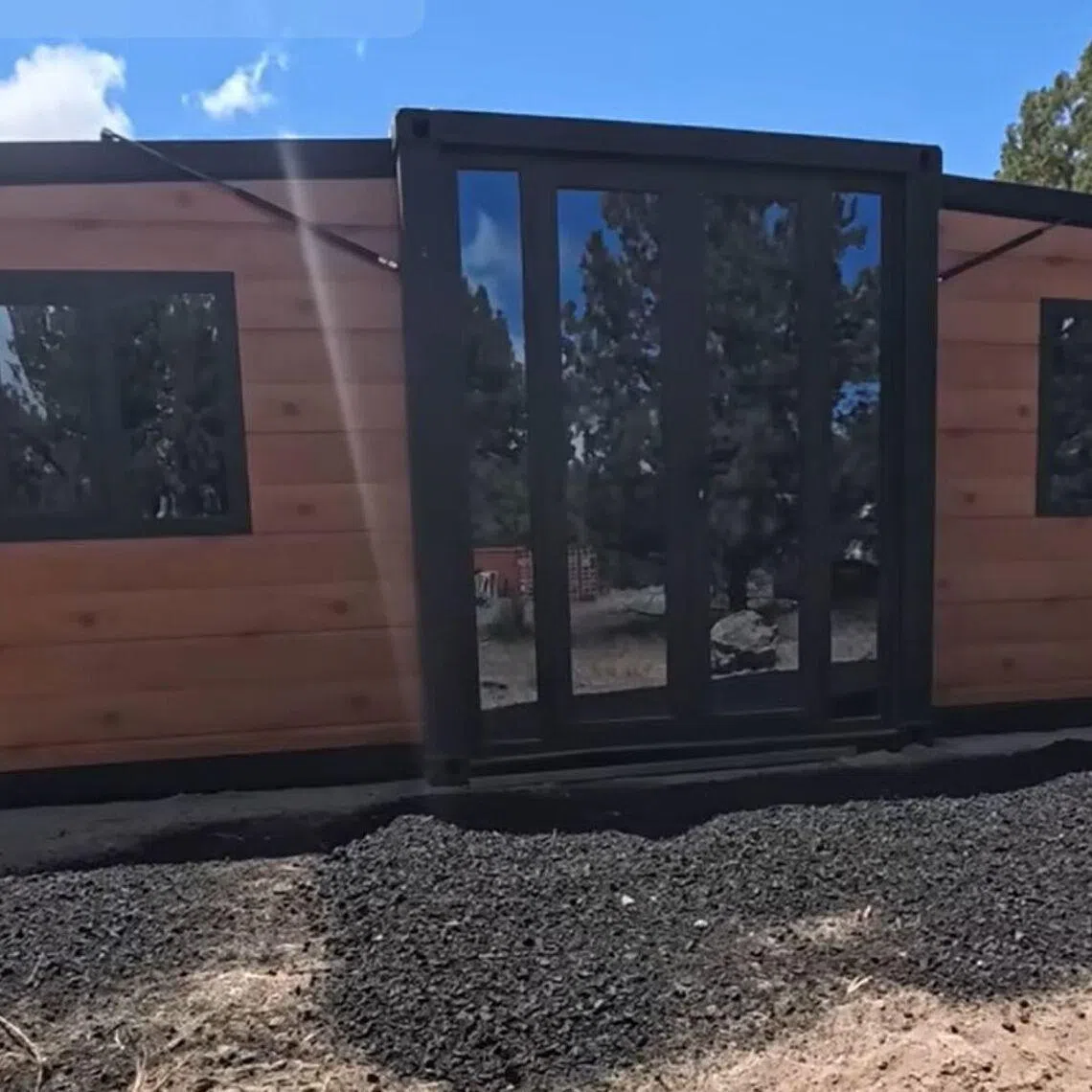 The growing interest in prefabricated homes is reflected in online search trends.