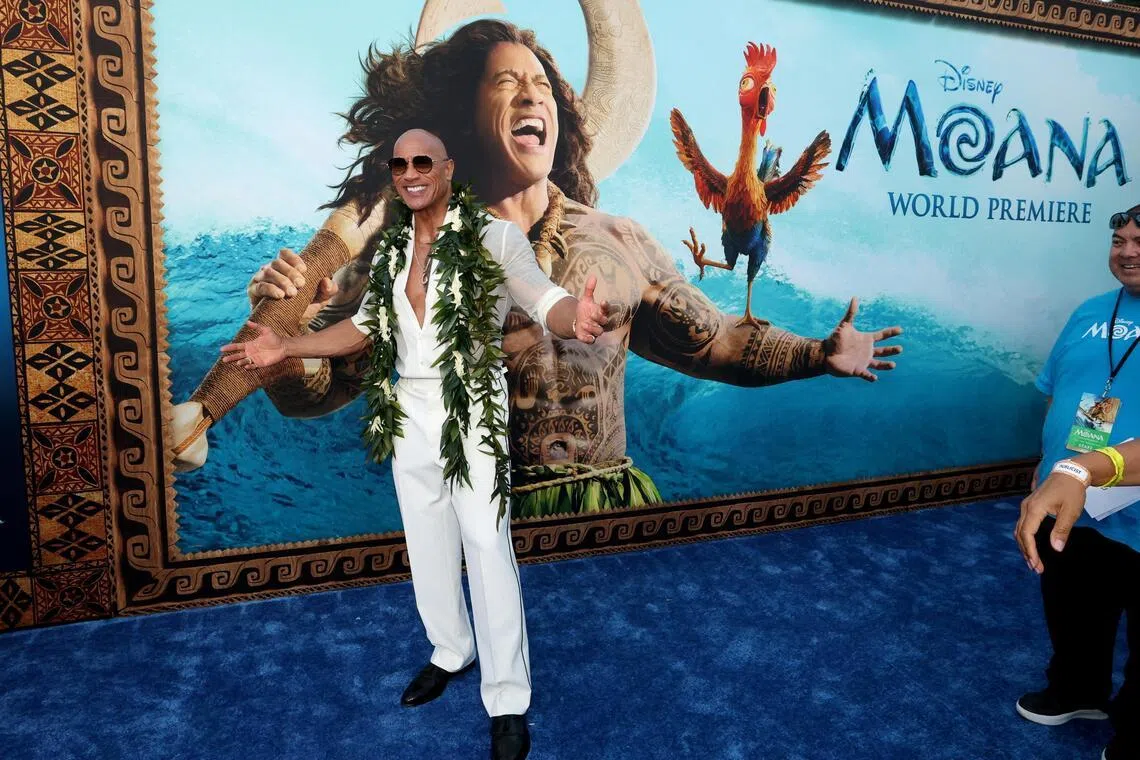 straitstimes.com - Why Hollywood's guaranteed paydays for stars like Dwayne Johnson are bad bets now