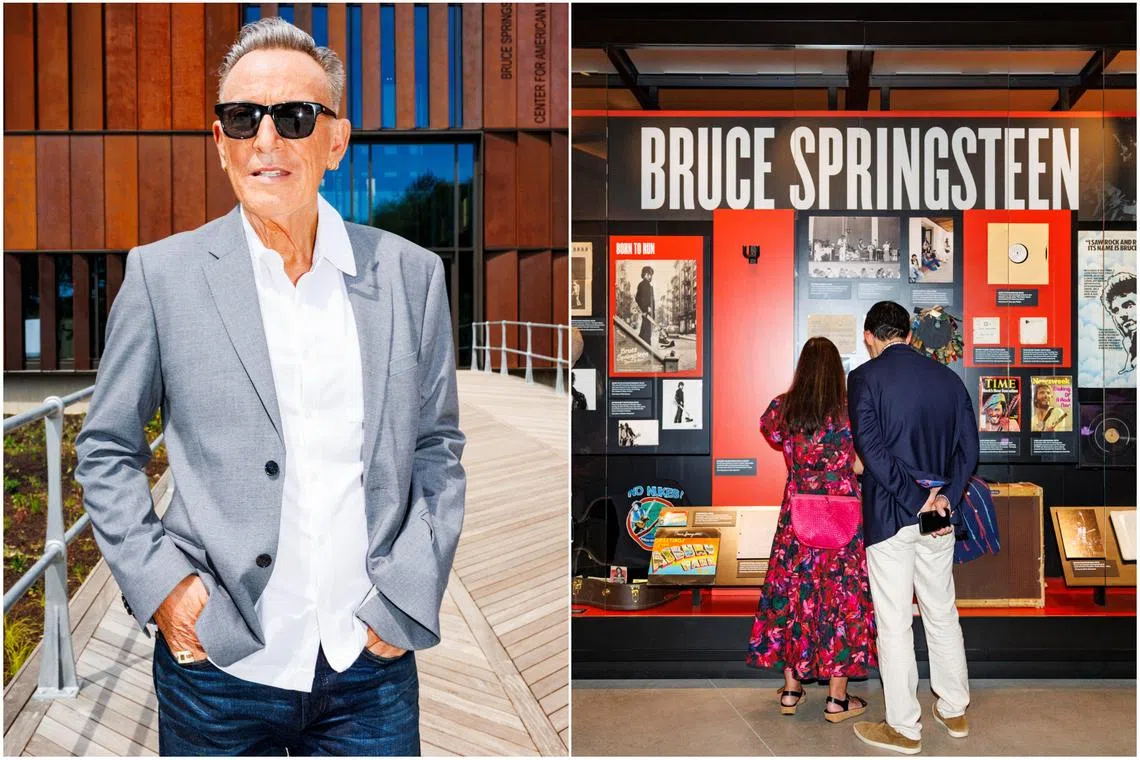 Singer Bruce Springsteen opens music centre, a $64m archive and cultural hub
