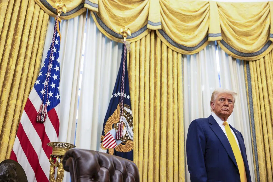 Americans appear to be growing anxious about the potential negative impact on the economy of US President Donald Trump’s policies.