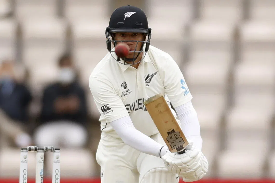 FILE PHOTO: Cricket - ICC World Test Championship Final - India v New Zealand - Rose Bowl, Southampton, Britain - June 22, 2021 New Zealand's Ross Taylor in action Action Images via Reuters/John Sibley/File photo