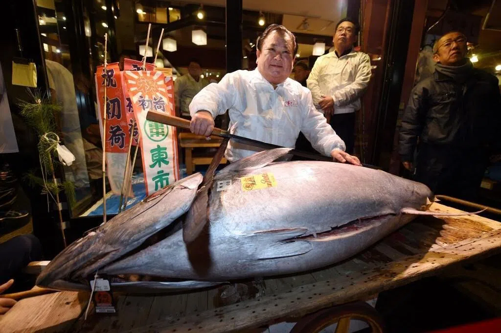 Japan sushi chain sets Guinness record for most expensive tuna at auction; it costs $4.08 million