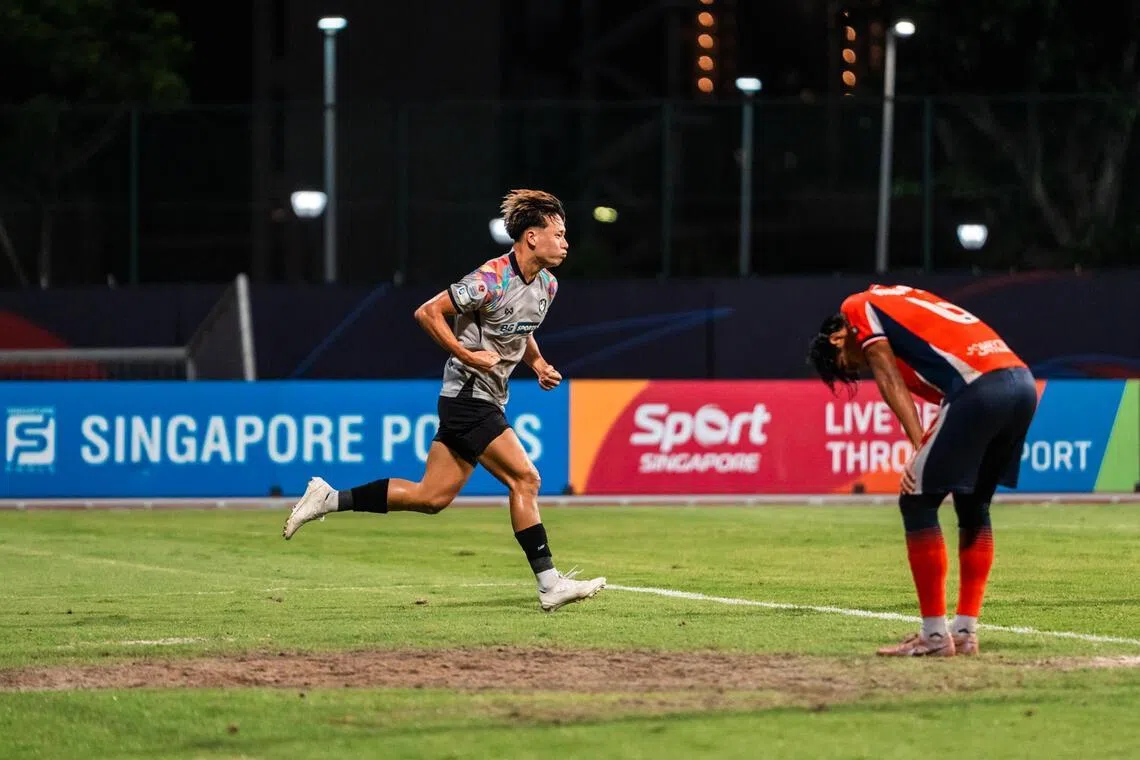 BG Tampines Rovers striker Hide Higashikawa came off the bench to force an own goal from Hougang United's Saifullah Akbar to seal a 1-0 win that could prove crucial in the Stags' hunt for second place in the Singapore Premier League.