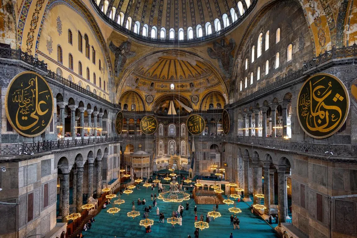 Turkey to begin restoration work on dome of Hagia Sophia