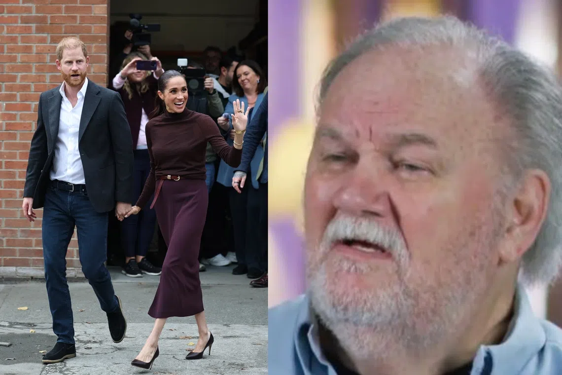 Thomas Markle (right) is the father of Meghan and father-in-law to Britain’s Prince Harry. Markle has dismissed the allegations against him as “sick lies”.