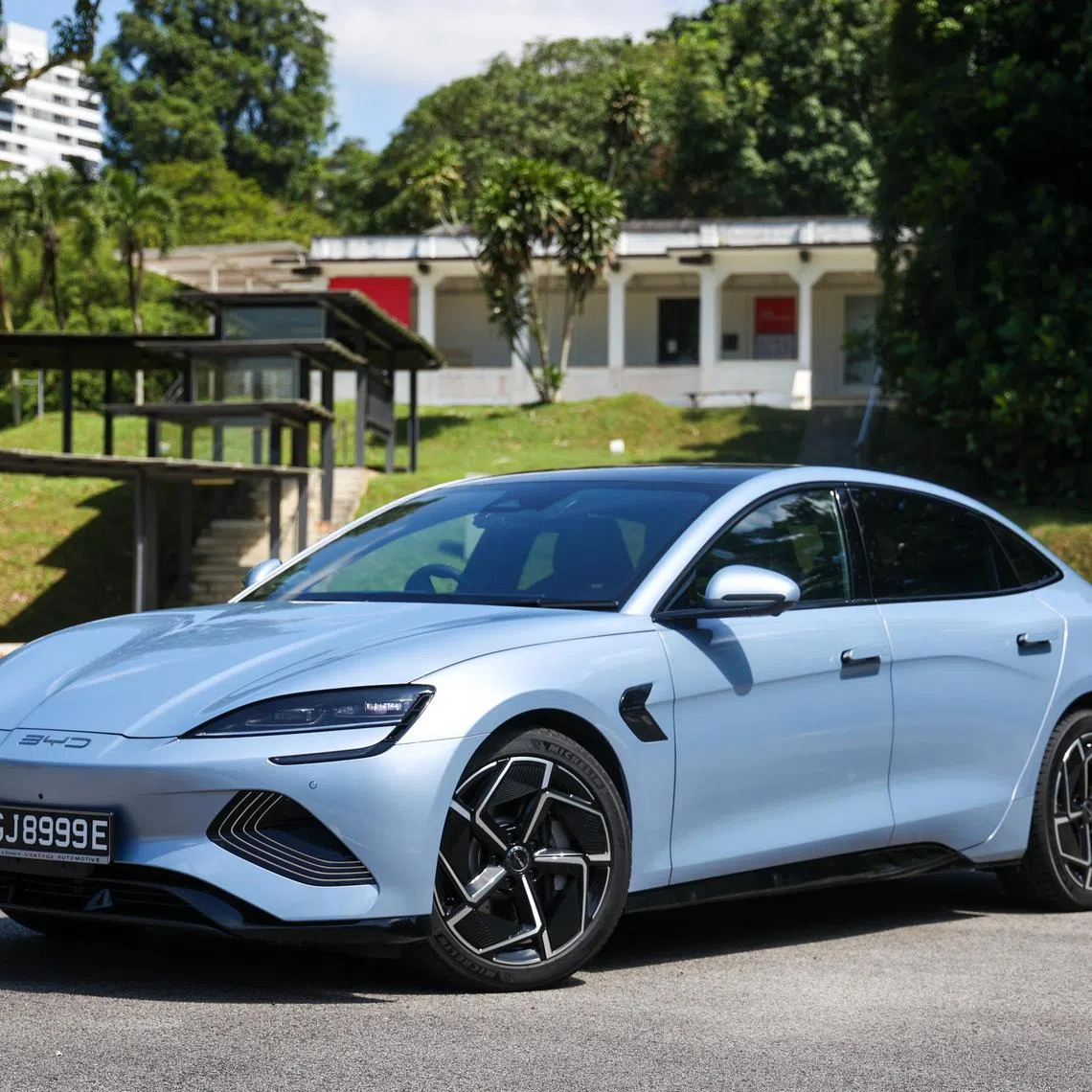 CMG20231024-ChanBK01/陈斌勤/黄少伟/
拍摄BYD Seal. (Gillman Barrack)